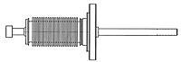 CPC F-6288 Bellow Seal Adpator Weldment