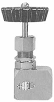 Hoke Needle Valve 2100 Series 2122F4Y Angle Pattern