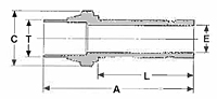 PC Port Connector Dim. Drawing