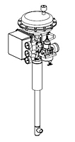 CPC/Cryolab CV8 1/2" Cold Box Angle Auto Valve