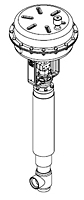 CPC/Cryo CV8 1 1/2" Cold Box Angle Auto Valve