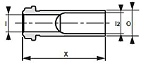Truelok Face Seal High Flow Gland Drawing