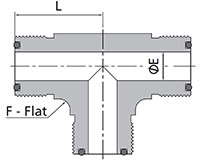 FO Body Union Tee Dimensions