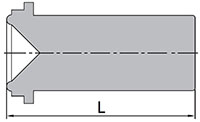 FR Series Blind Gland Dimensions