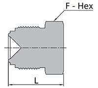 FR Series Plug Dimensions
