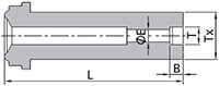 FR Series Reducing Socket Weld Gland Dimensions