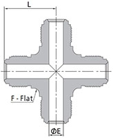 FR Series Union Cross Dimensions