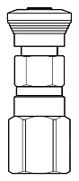 Hoke Instrumentation Quick Coupling Body Female Drawing 