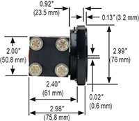 NOSHOK 25-1112 Series Diaphragm Type Differential Gauge Side
