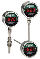 NOSHOK 820/821 Series Digital Temperature Indicators