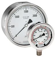 NOSHOK 400/500 Series All Stainless Steel Dry & Liquid Filled Gauge