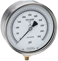 NOSHOK 800 Series Precision Test Pressure Gauge