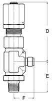 R6000 Series 1/4" Male NPT x 1/4" Gyrolok