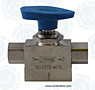 7100 Series Hoke 3 Way Ball Valve 7165-F4Y