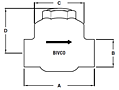 Bivco 1000 Series Dimensions