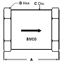 Bivco 3000 Series Dimensions
