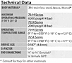 Technical Data