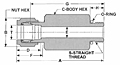 LCMS Long Male Connectors Dim Drawing