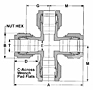 C Union Cross Dim Drawing