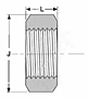 BN Fractional Bulkhead Dim. Drawing