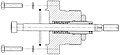 CPC F16555 Actuator Adaptor