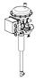CPC/Cryolab CV8 1/2" Cold Box Angle Auto Valve
