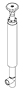 CPC/Cryo CV8 1" Cold Box Angle Manual Valve