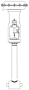 CPC/Cryolab CV8 1" Vacuum Jacket Globe Leslie 55R