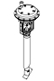 CPC/Cryo CV8 1" Cold Box Y-Pattern Auto Valve