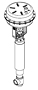 CPC/Cryo CV8 1 1/2" Cold Box Angle Auto Valve