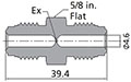 FR Series Flow Restrictor Dimensions