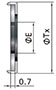 FR Series Gasket Retainer Assembly Dimensions