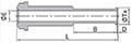 FR Series Long Automatic Gland Dimensions