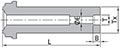 FR Series Reducing Socket Weld Gland Dimensions