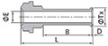 FR Series Short Automatic Gland Dimensions
