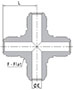 FR Series Union Cross Dimensions