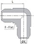 FR Series Union Elbow Dimensions