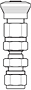 Hoke Instrumentation Quick Coupling Body Bulkhead Tube Drawing