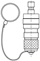 Hoke Instrumentation Quick Coupling Body Protector Drawing