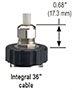 NOSHOK 11 Series Sanitary Clamp Transmitter Integral 36" Cable