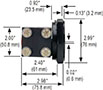 NOSHOK 25-1112 Series Diaphragm Type Differential Gauge Side