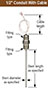 NOSHOK 900 Series Probe Type Industrial RTDs Conduit with Cable