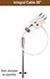 NOSHOK 900 Series Probe Type Industrail RTDs Integral Cable
