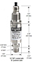 NOSHOK 100 Pressure Transmitter 1/2" NPT conduit w/ 36" Jacketed Cable Dimensions