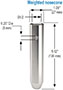 NOSHOK 612 Submersible Level Weighted Nosecone Dimensions
