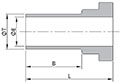 TFO Series Gland Dimensions